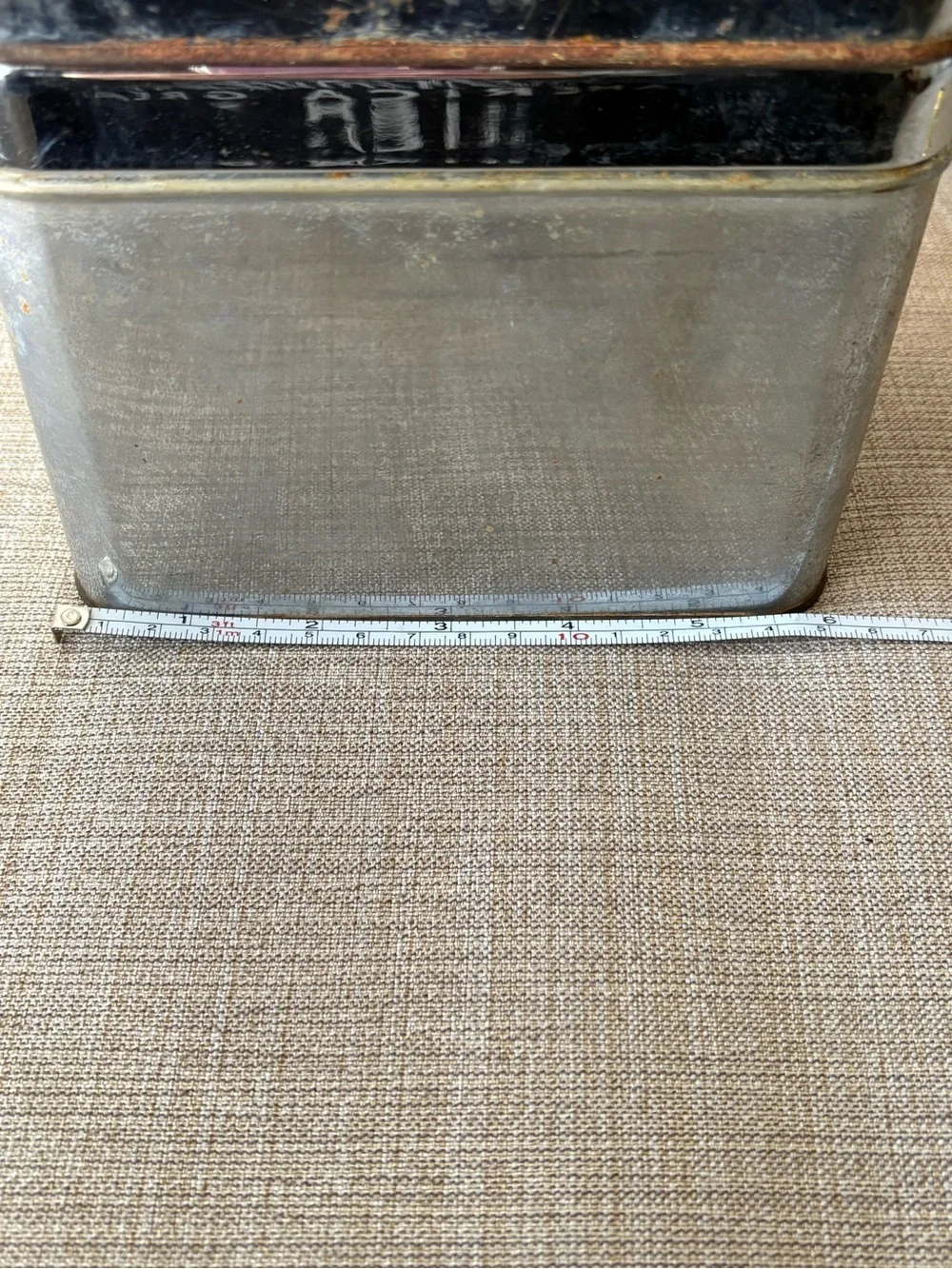 Vintage Beauty Ware Stainless Steel Flour & Coffee Canisters Set Stackable VTG
